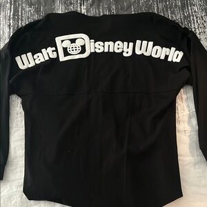 DISNEY PARKS Black Walt Disney World Spirit Jersey Size M.